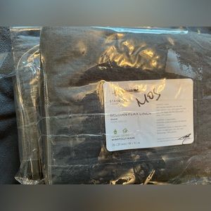 NWT - 2 Belgian Flax Comforter Linen Shams